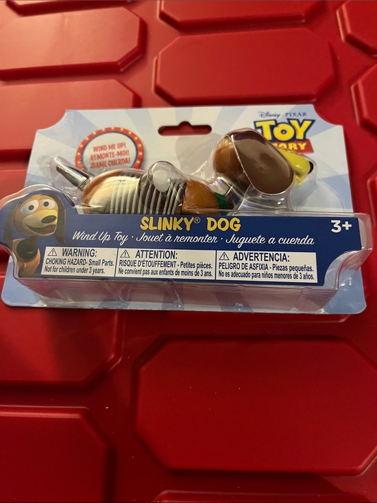 Disney Other - Disney Toy Story Slinky Dog Figure - Brown & Cream